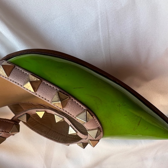 Authentic Valentino Garavani studded heels Green - Picture 6 of 14